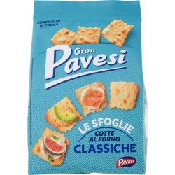 Pavesini Classici Biscotti Leggeri 8 Pacchetti Monoporzione gr.200