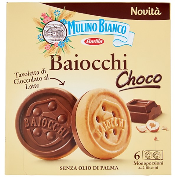 Mulino Bianco Baiocchi Choco 144g Mulino Bianco Baiocchi Choco 144g