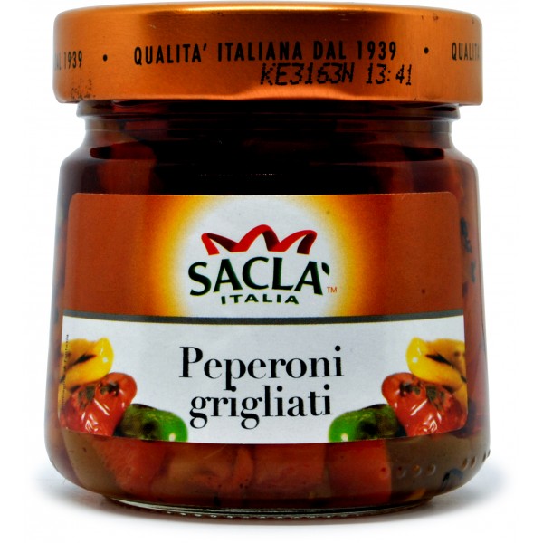 Sacla peperoni grigliati gr.190 Sacla peperoni grigliati gr.190