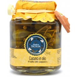 Antica Sicilia cucunci in olio gr.280