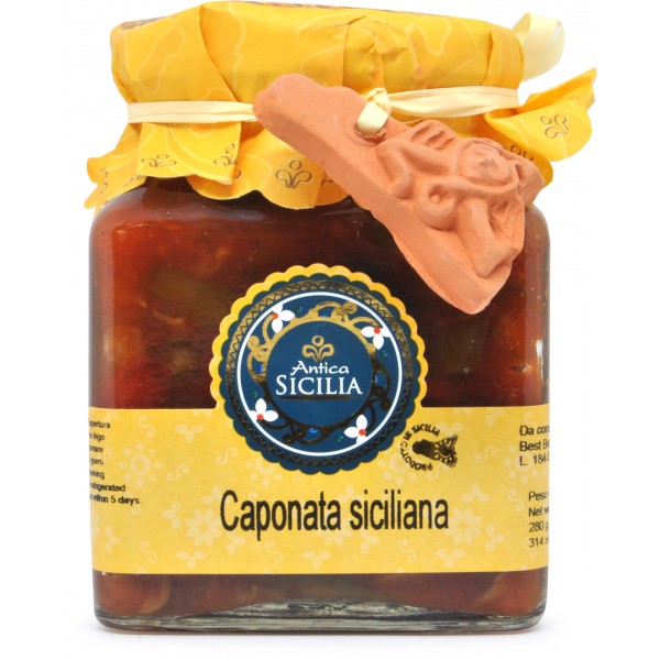 Antica Sicilia caponata siciliana gr.280