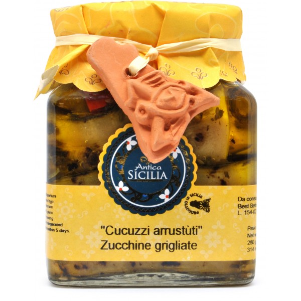 Antica Sicilia zucchine a fette grigliate gr.280