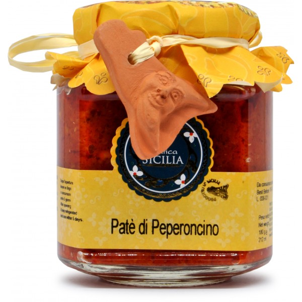 Antica Sicilia pate al peperoncino gr.180