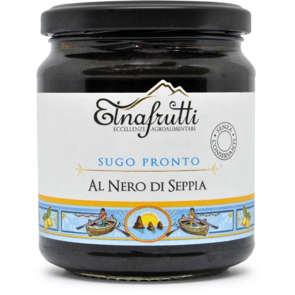 Etnafrutti sugo al nero di seppia gr.280