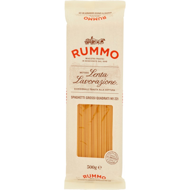 Rummo pasta Spaghetti Grossi Quadrati № 221 500 gr.