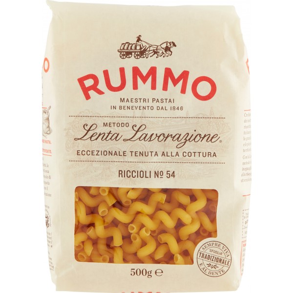 Pasta Rummo - 500 gr - Le Leggendarie - Paccherotti Rigati N° 195