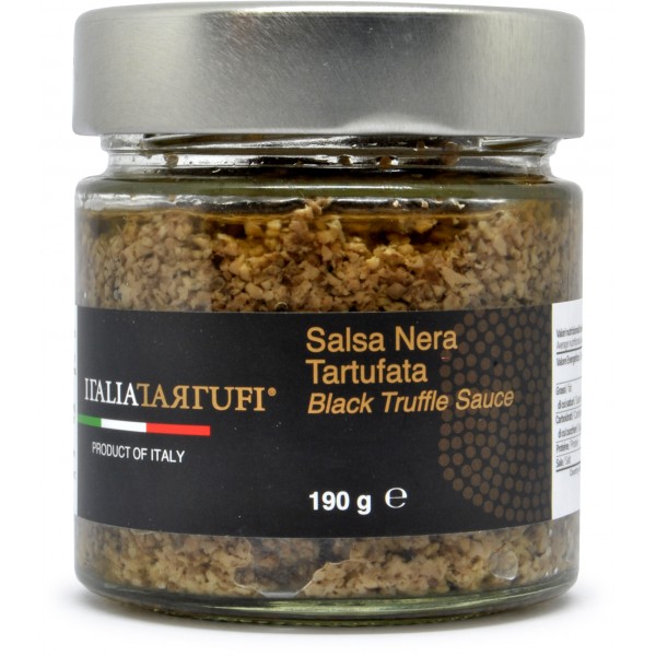 Italiatartufi salsa nera tartufata 190 gr.