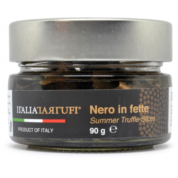 Italiatartufi tartufo nero fette 90 gr. Italiatartufi tartufo nero fette 90 gr.