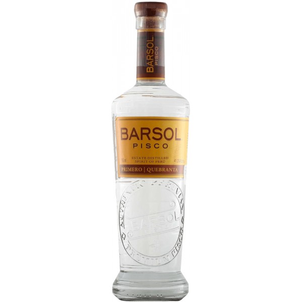 Pisco brandy barsol queba.per.cl.70 41,3° Pisco brandy barsol queba.per.cl.70 41,3°