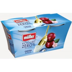 Muller yogurt 0% ciliegia gr.125x2