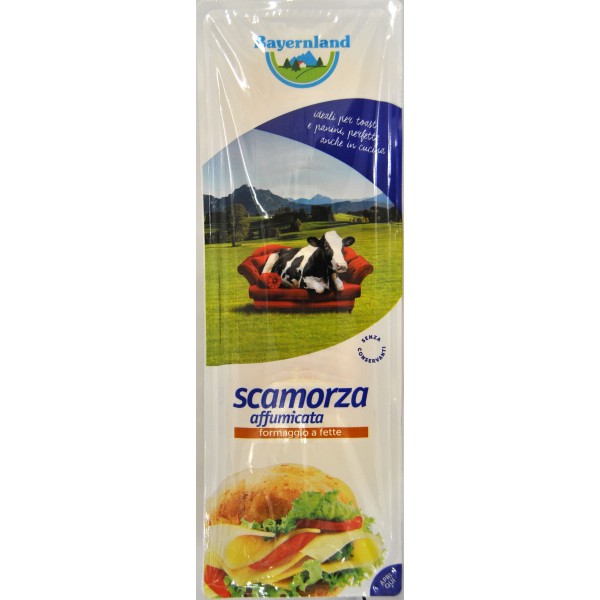 Bayernland scamorza affumicata a fette kg.1