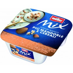 Müller Mix Yogurt Bianco Più Mandorle e Cereali 150 g