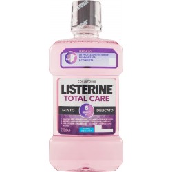 Listerine Collutorio Total Care Gusto Delicato, Zero Alcol, Protezione Avanzata Completa, 250 ml.