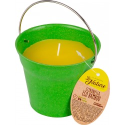 La nature secchiello con citronella eco bamboo x6