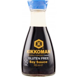 Kikkoman Naturally Brewed Tamari Soy Sauce senza glutine 150 ml.