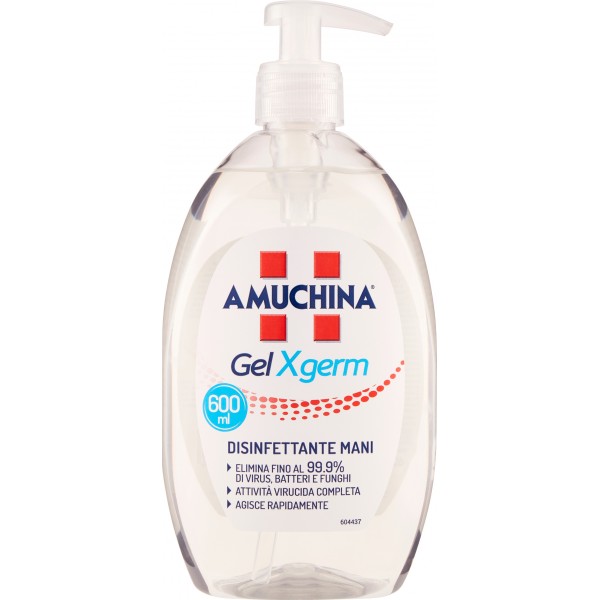 amuchina gel x germ ml.600