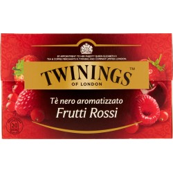 Twinings Tè nero aromatizzato Frutti Rossi 20 x 2 gr.