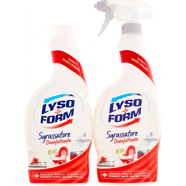 LYSOFORM SPRAY TUTTO IN 1 DISINFETTA E PULISCE TE' VERDE & LIMONE