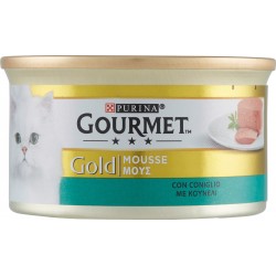 PURINA GOURMET Gold Gatto Mousse con Coniglio lattina 85 g