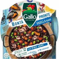 Gallo Bontà Pronte Paella Mare con Riso Nero 220 g