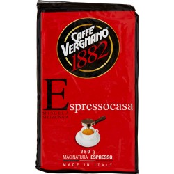 Caffè Vergnano macinato Espresso casa 250 g