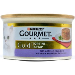 Gourmet gold tortini agnello e fagiolini gr.85