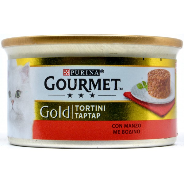 Gourmet gold tortini di manzo gr.85