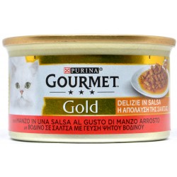 Gourmet gold delizie in salsa manzo gr.85