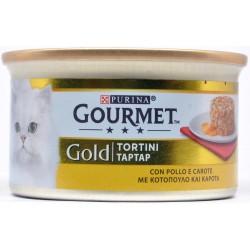 Gourmet gold tortini pollo e carote gr.85