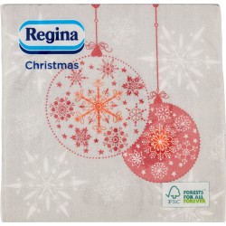 Regina Christmas tovaglioli 1 velo 33x33 20 pezzi assortiti