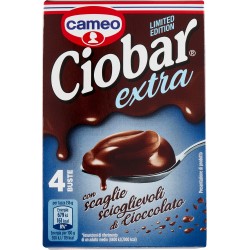 Cameo Ciobar extra con scaglie scioglievoli di Cioccolato 4 x 25 g