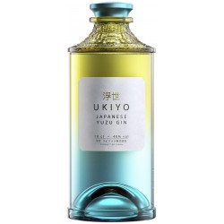 Ukiyo gin japanese yuzu citrus cl.70 40°