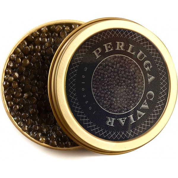 Caviale di storione russo ibrido gr10 - Perluga Caviar
