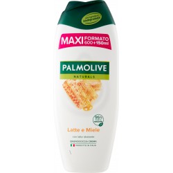 Palmolive bagnoschiuma Naturals Latte e Miele, idratante, 750 ml
