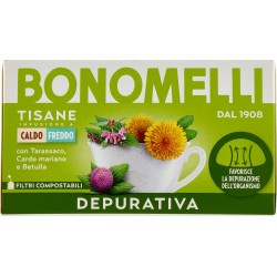 Bonomelli Tisana Detox - 16 Filtri - Spedizione in Europa e UK ! 🚚