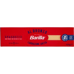 Barilla Pasta Al Bronzo Spaghetti 100% Grano Italiano 400g
