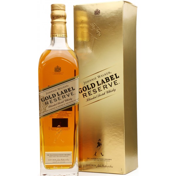 Johnnie Walker gold reserve astucciato lt.1 40° Johnnie Walker gold reserve astucciato lt.1 40°