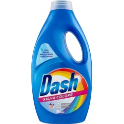 Dash Detersivo Lavatrice Liquido per Bucato Salva Colore 21 Lavaggi 1155 ml