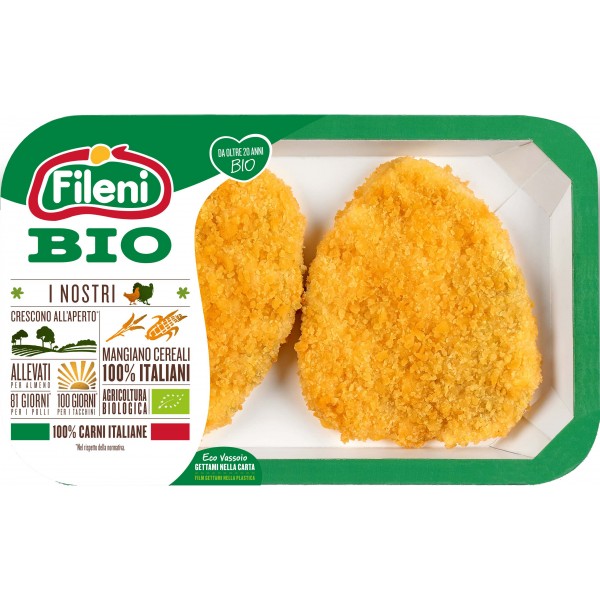 fileni cotolette petto pollo bio gr220