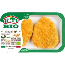 Fileni Bio Cotolette di Petto di Pollo Bio 0,220 kg