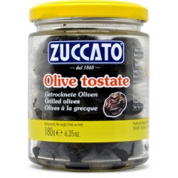Zuccato olive nere tostate gr.180