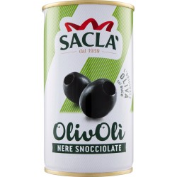 Sacla olive morate snoccciolate - gr.330