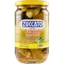 Zuccato Cetrioli agrodolci 670 g