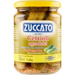 Zuccato Cetrioli agrodolci 330 g