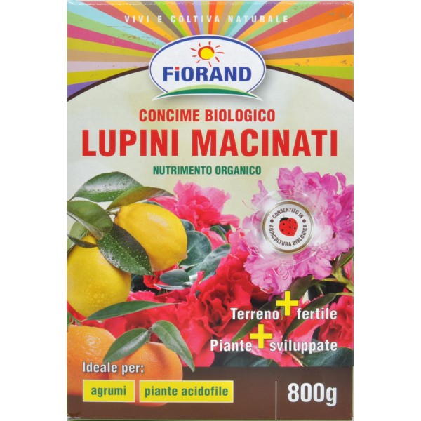 fiorand concime organico lupini macinati gr.800