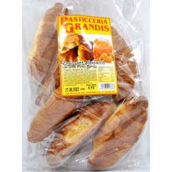 Grandis croissant all'albicocca gr.350 pz.6
