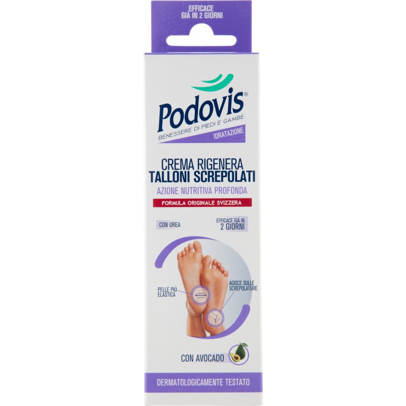 Podovis Idratazione Crema Rigenera Talloni Screpolati 75 ml