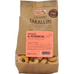 Puglia sapori tarallini al peperoncino gr.200