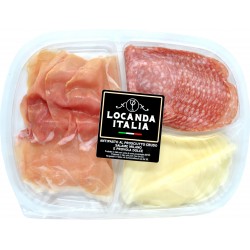 Locanda italia prosciutto crudo salame e provola gr.160