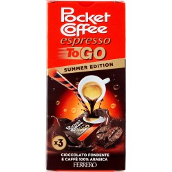 Pocket Coffee espresso To Go Summer Edition 3 pezzi 64,8 ml